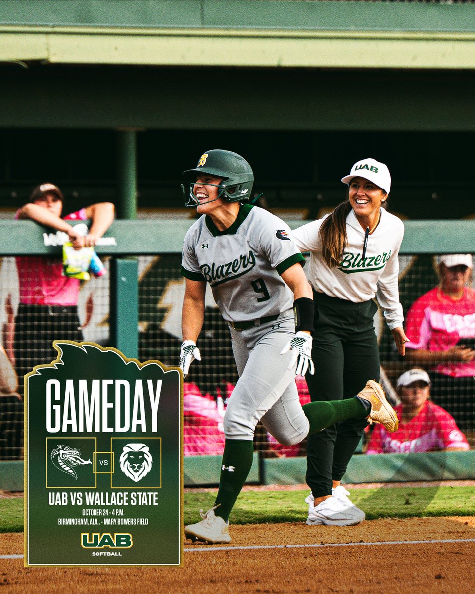 UAB_SB's tweet image. Another Day, Another Game!

🆚Wallace State
🕓4 p.m.
📍Mary Bowers Field

#WinAsOne