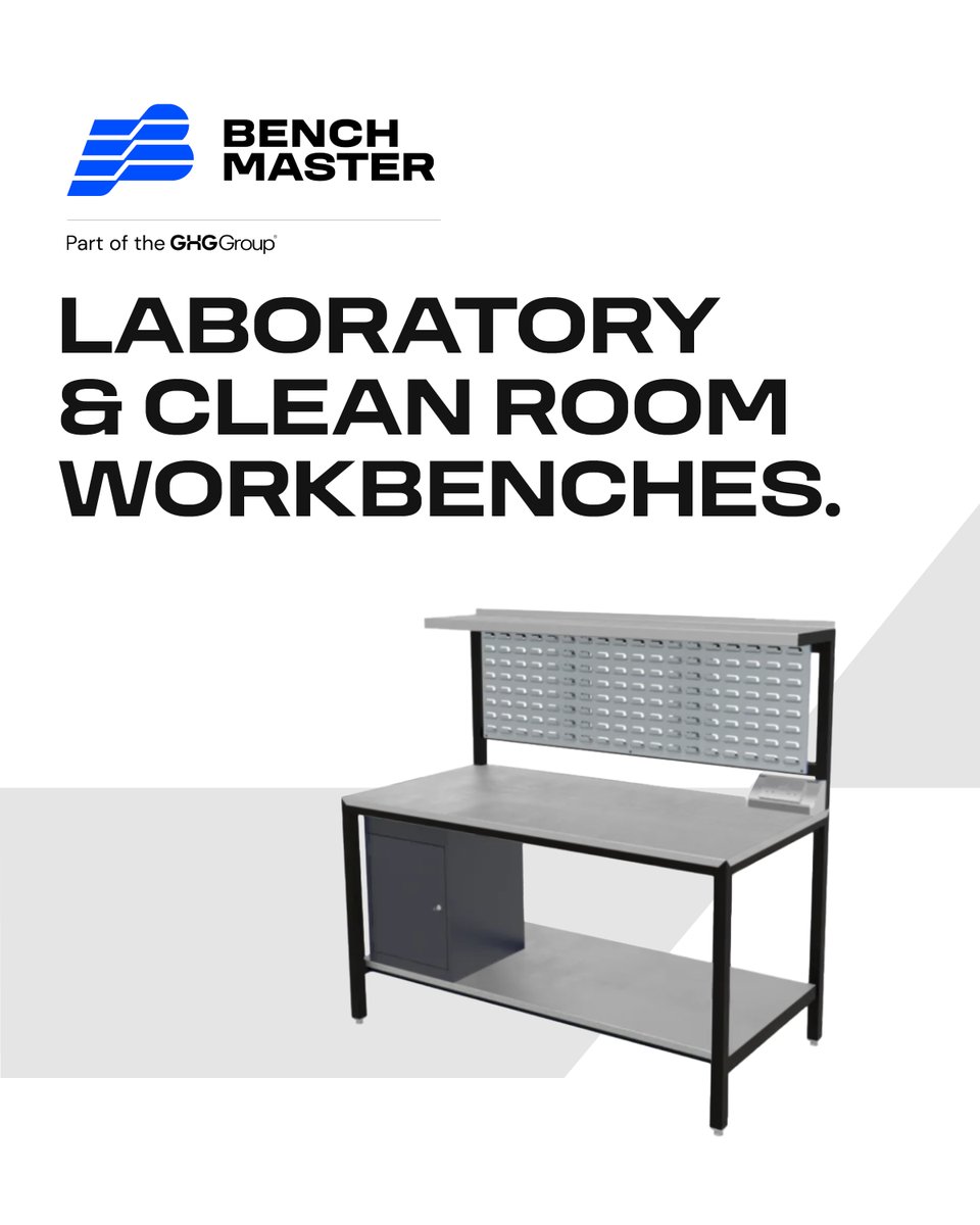 bench_master's tweet image. Our Laboratory Workbenches are made for environments where cleanliness and reliability aren’t optional.

🔬 Learn more: benchmaster.uk/product/labora…

#MadeInBritain #LaboratoryWorkbenches #CleanroomEquipment #BritishManufacturing #Benchmaster