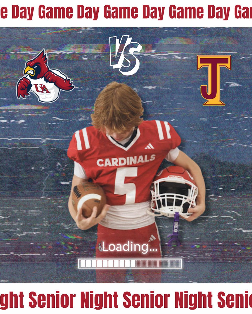 Union Academy Football (@cardinalpridefb) on Twitter photo Game Day is here! 🏈
Tonight’s matchup: Union Academy va Thomas Jefferson! 
  
It’s Senior Night – come out and support our senior athletes. 
<a href="/UCHOOPS/">Union County Hoops, Football, Baseball & Softball</a> Game Day is here! 🏈
Tonight’s matchup: Union Academy va Thomas Jefferson! 
  
It’s Senior Night – come out and support our senior athletes. 
<a href="/UCHOOPS/">Union County Hoops, Football, Baseball & Softball</a>
