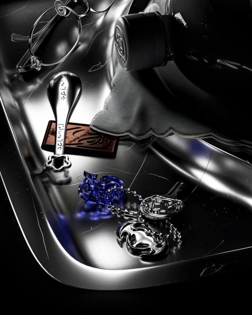 Blender Octane 3D render I made!

The tray keeps traces — follow them carefully. 🫆
#3d #blender #3dart