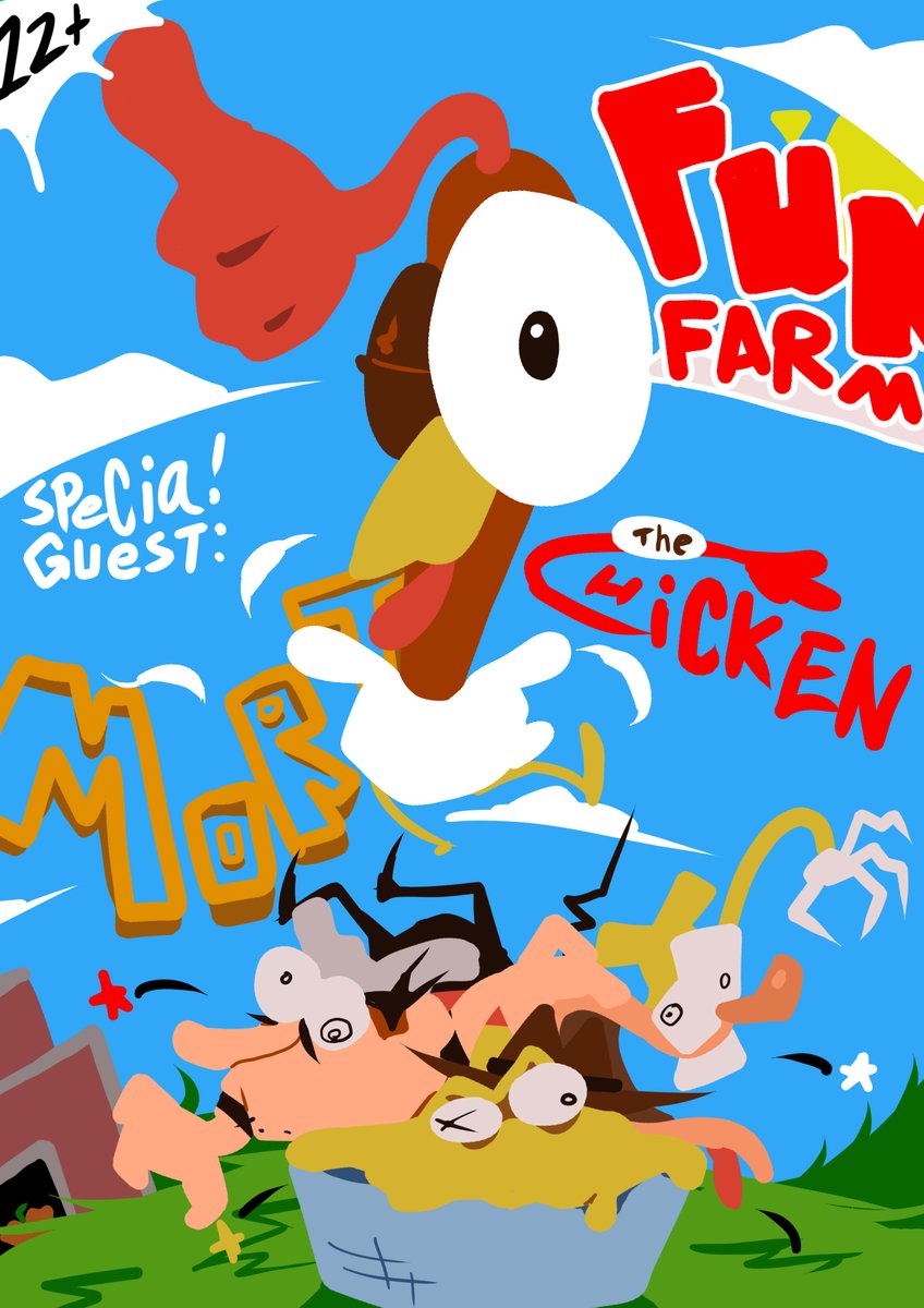 blw989723941531's tweet image. #pizzatower #pizzatowerart #pizzatowerfanart    
Day4 Fun Farm