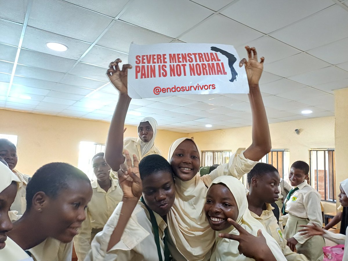 EndoSurvivors's tweet photo. Stepping into the weekend like you know everything will be okay.
Our #FreePeriods Campaign 2025 has been a ride! So grateful to/for our donors, partners and volunteers.
#endometriosisnigeria #endendo #endosurvivors #fibroids #adenomyosis https://t.co/KSyuSzRWfa