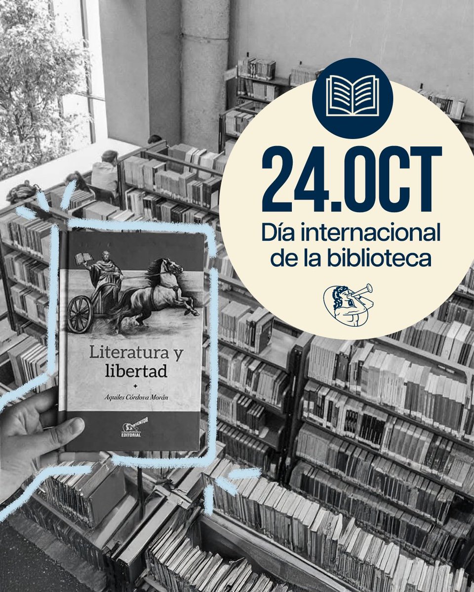 ¡Es el Día Internacional de la Biblioteca! 📚 ¿Tu estantería pide a gritos un #libro nuevo? 🗣️

Dale vida y volumen con las propuestas de Editorial Esténtor. ¡Haz que crezca tu #biblioteca! 👇