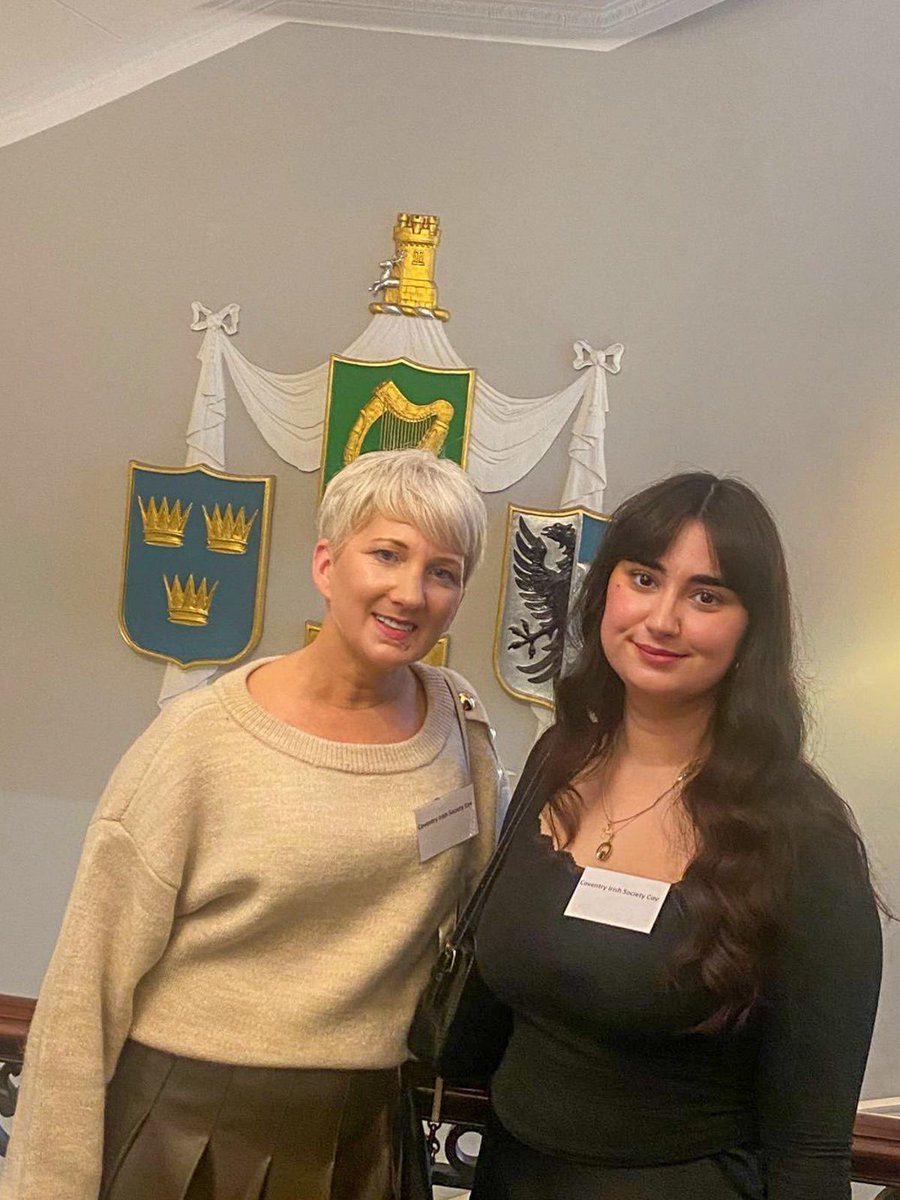 CoventryIrish's tweet image. We v. much appreciate being 1 of the 110 organisations in Britain to receive a 2025/26 grant from the Gov’t of Ireland’s Emigrant Support Programme.

We were represented at @IrelandEmbGB yesterday by our Manisha O’Malley &amp;amp; Siobhan Sexton when the formal announcement was made.