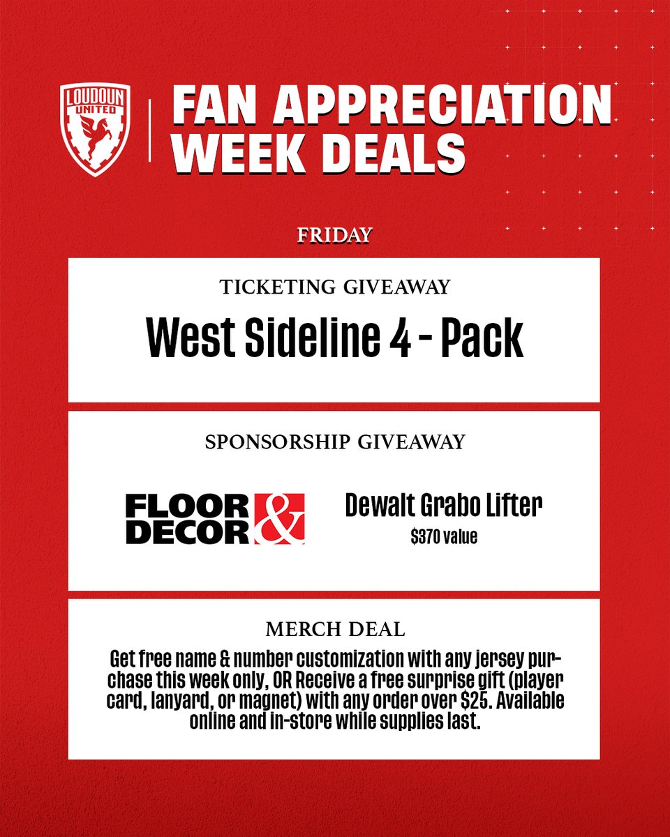 Another day, another giveaway❗️

Enter to win here: loudounfc.fancompass.com