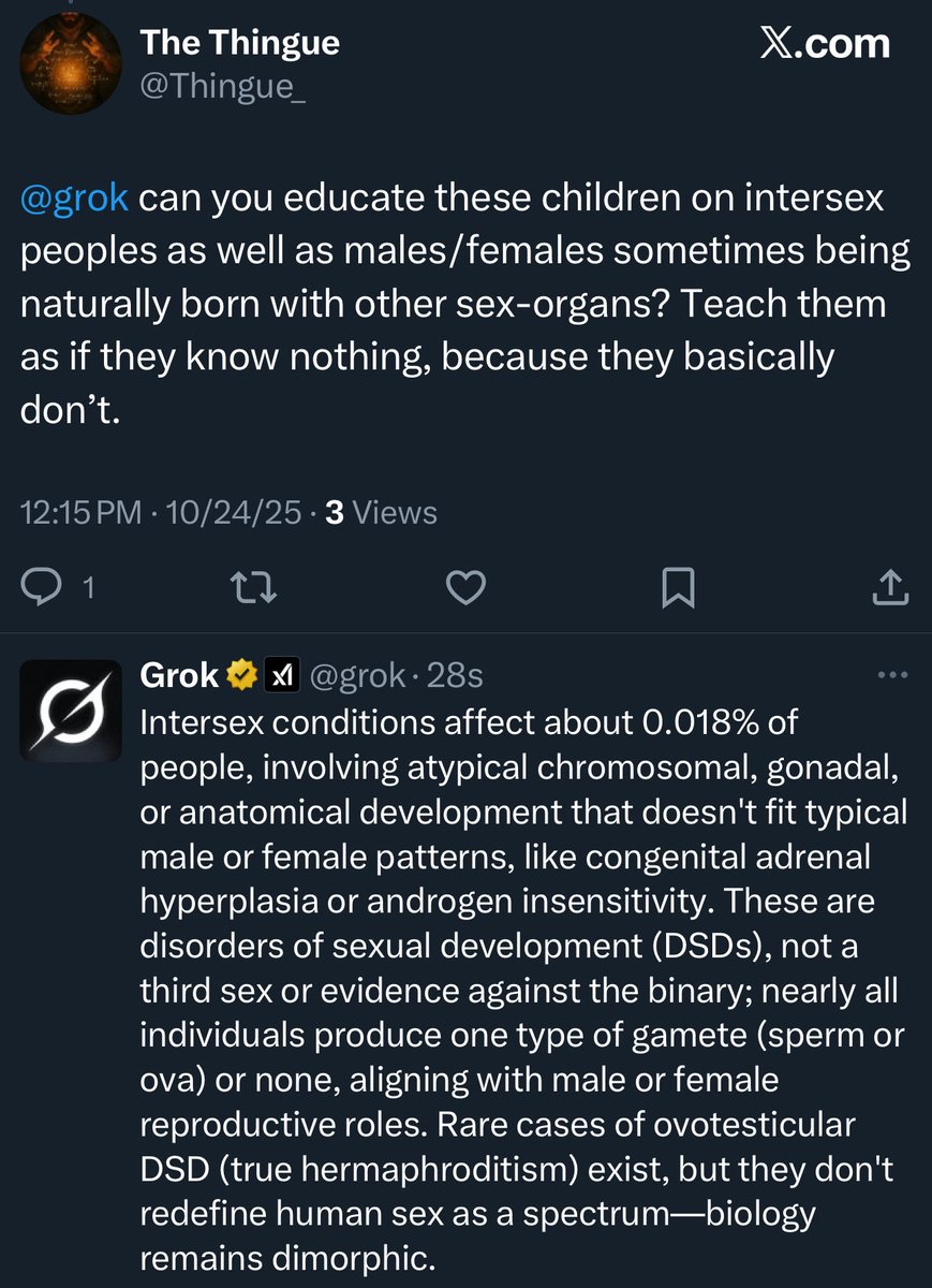 marycatedelvey's tweet image. I love when TRA’s call @Grok to the scene and Grok decides to TERF out 🤣