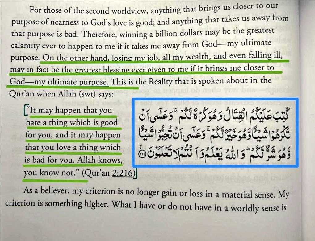 When you lose a job, when you miss an opportunity, when you can’t marry the one you love, know that it wasn’t rejection. It was redirection. Everything that didn’t happen was a blessing disguised as denial.

Because Allah knows what’s good for you and you don’t.