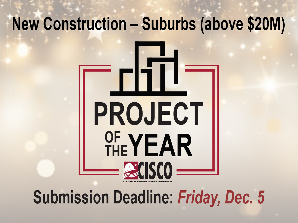 CiscoBuildUnion's tweet image. Submit your application for 2025 Project of the Year Awards. Today we highlight New Construction – Suburbs (above $20M) category!
Previous winners were: Downers Grove Civic Center, Elmhurst&apos;s Lincoln Elementary School, and Lake Forest&apos;s Forester Hotel.
shorturl.at/ret1p