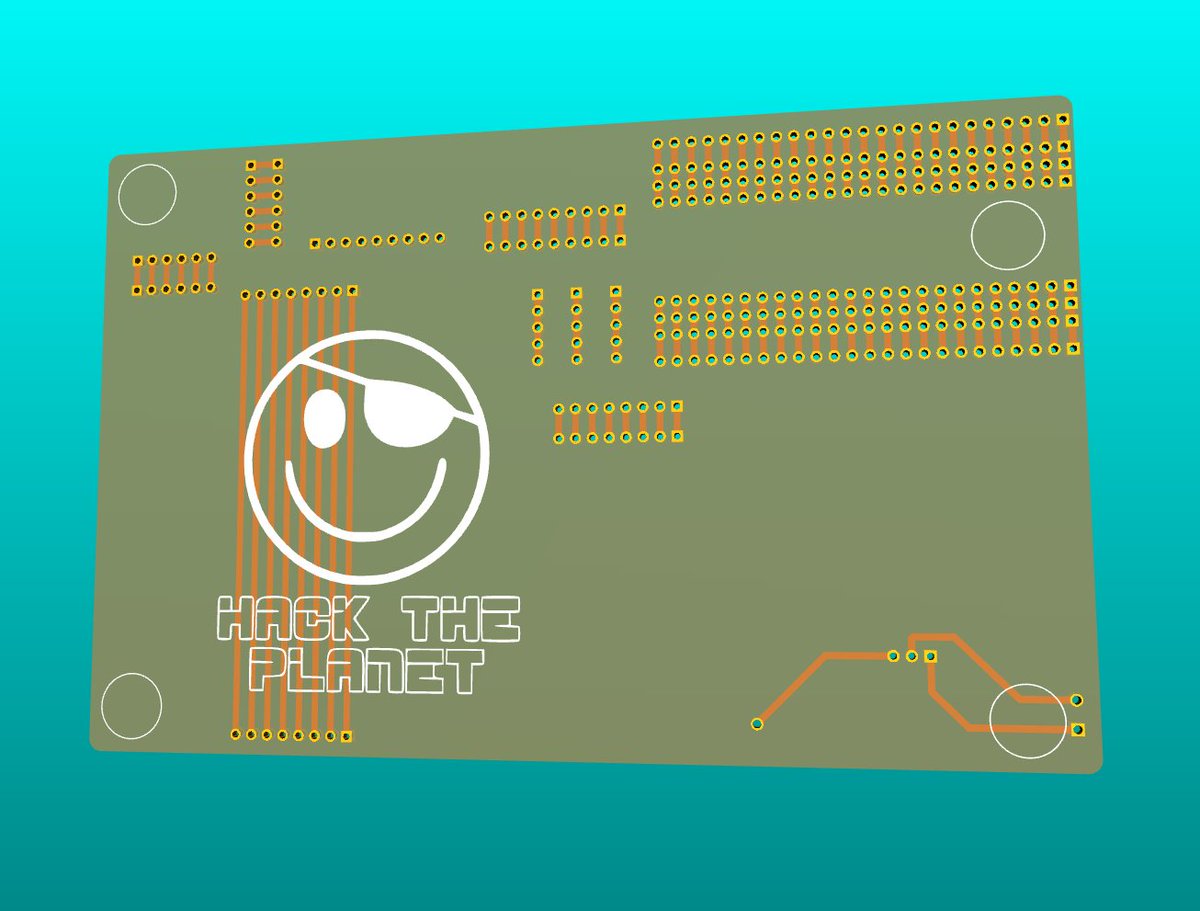 HackerBoxes's tweet image. Once a design starts gettin&apos; weird, you might as well just go with it.