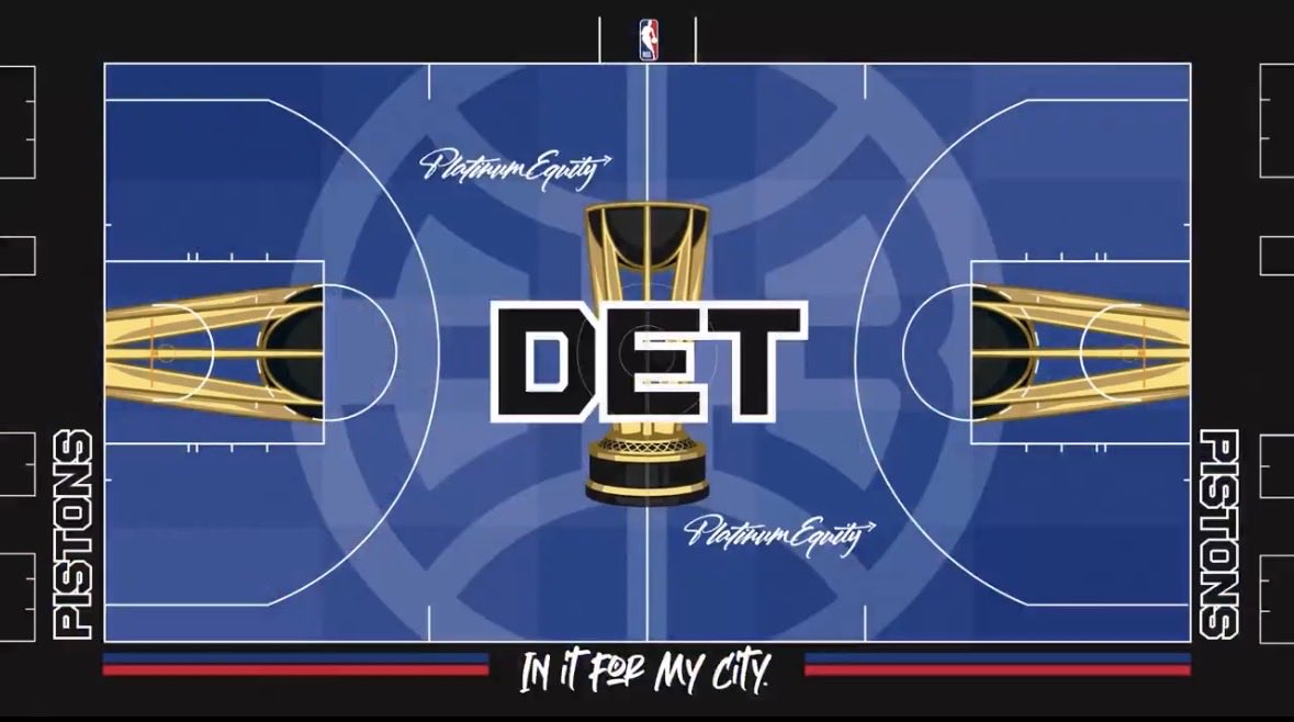 #Pistons court 👇🏾