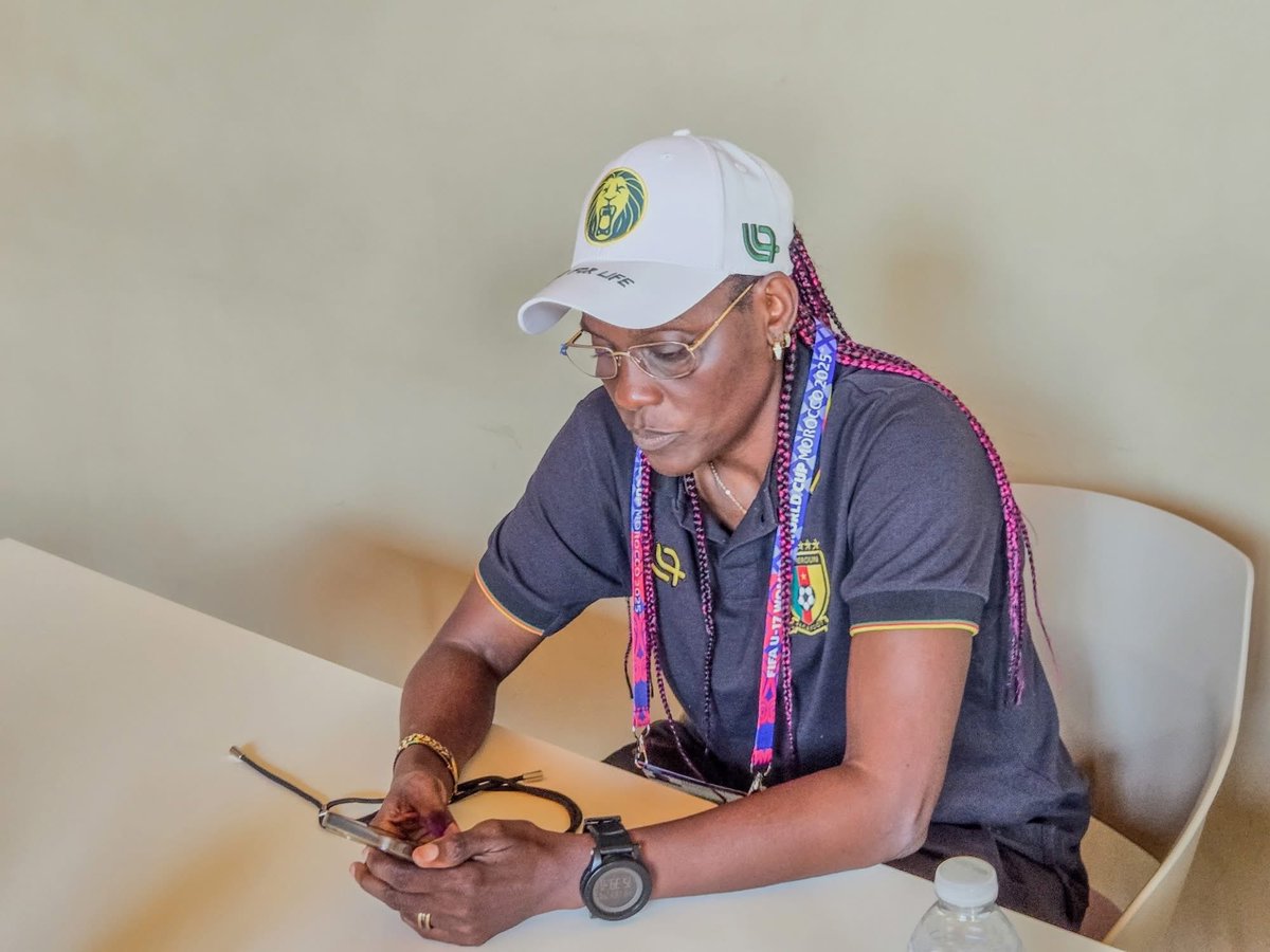 ⚽🔥 #MATCHDAY

Mexique 🇲🇽 🆚 🇨🇲 Cameroun

Réunion technique d’avant-match tenue, en prélude à la rencontre des Lionnes U17 face au Mexique à 20h

𝐋𝐄𝐓’𝐒 𝐌𝐀𝐊𝐄 𝐈𝐓 𝐑𝐄𝐀𝐋 !

#LETSMAKEITREAL | #U17FIFAWWC2025 | #GOLIONESS | #ALLEZLESLIONNES |#LETSROARTOGETHER |