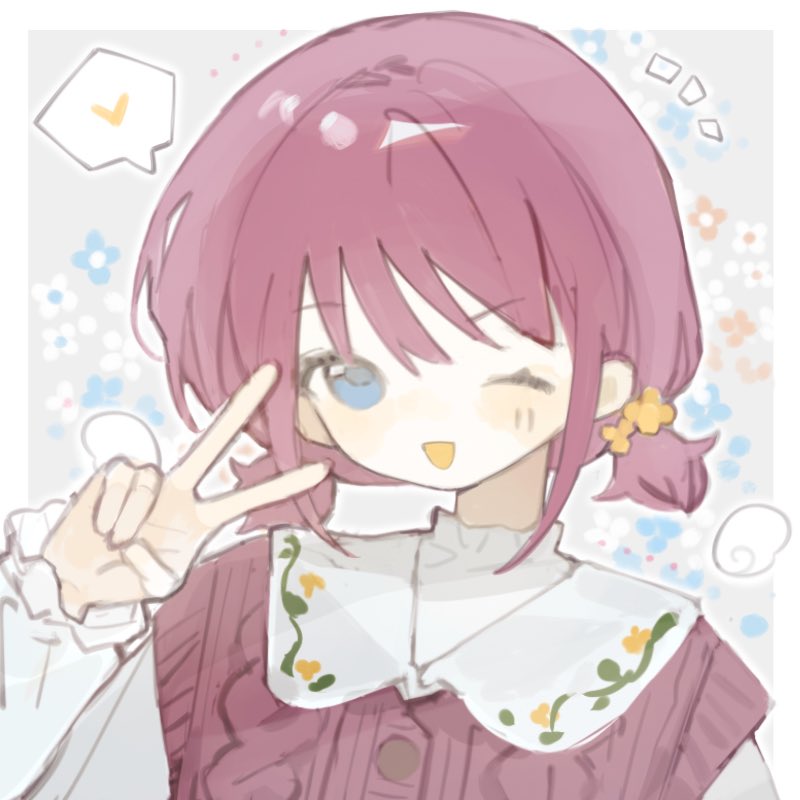 Yurisaki929's tweet photo. 🍰HAPPY BIRTHDAY🍰
画了疑似小翅膀的东西꒰ঌ⑉･-･⑉໒꒱
 #GirlsBandCry
#ガルクラ 
#井芹仁菜 https://t.co/EGH7zpi8Rn