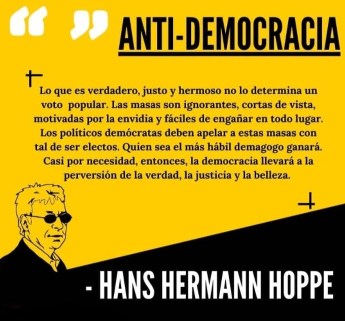 Le_Roi_d_Coeur's tweet photo. Todo #DemoLiberal de m/Erd@ se opone a esto:
-Eliminar el #VotoUniversal
-Reponer una clase #Nobiliaria👑
-Forma de Gobierno Parlamentarista JEFE DE ESTADO ≠ JEFE DE GOBIERNO.
-Estado Confesional.
- ORDEN/AUTORIDAD/JERARQUIA.
No #puberto de m/3rd@, tú también eres el problema. https://t.co/kXq3ZVNgsH