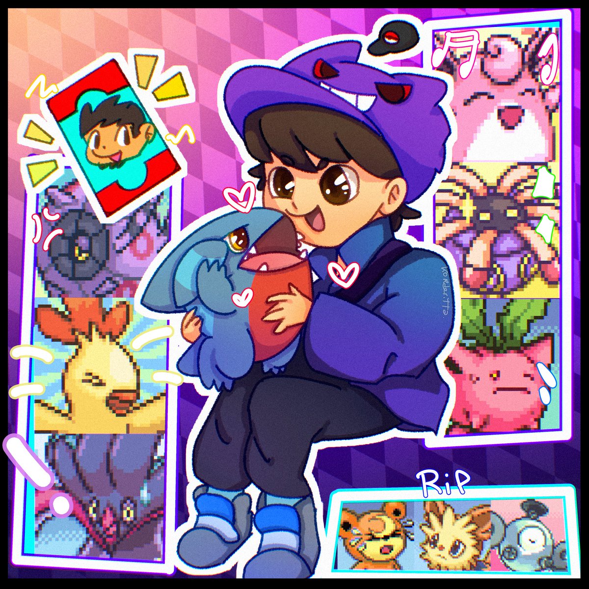 hola we. soy korde. o kazz para los panas
dibujo x hobby y me gusta mucho hacer fanarts y chibis 
no tengo portfolio uwu
me encanta digimon, pokemon y ligoleyen
he visto mucha gente extremadamente talentosa en esta dinamica espero q les gusten mis cositos :3