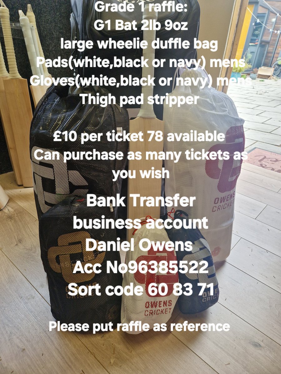 Last raffle of the year.