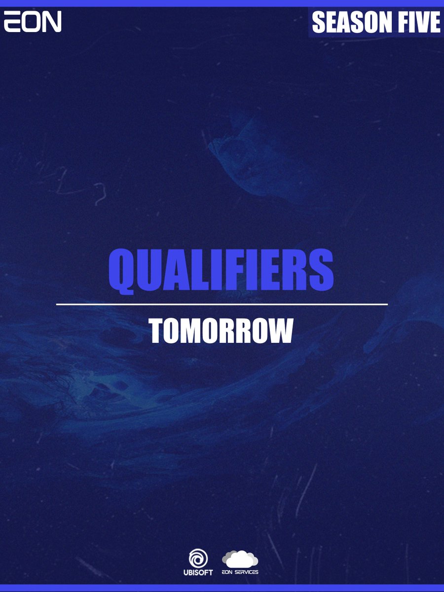Qualifier 1 of EON Series S5 starts tomorrow💪
Register now to save your spot‼️