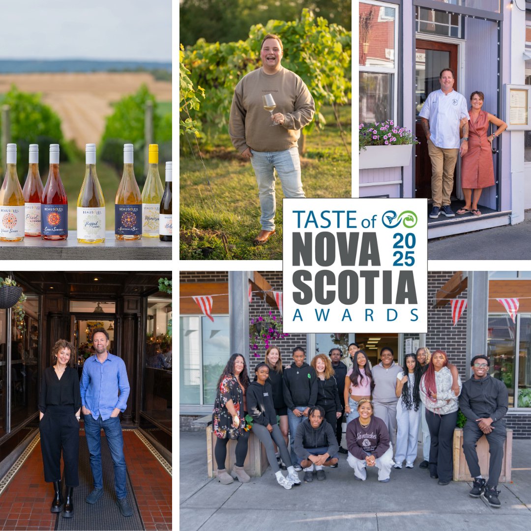 ✨ From vineyards to vibrant kitchens, Nova Scotia’s culinary community continues to shine!
Congratulations to the 2025 <a href="/TasteofNS/">Taste of Nova Scotia</a> Award recipients who make our province a must-visit culinary destination. 🌊🍷
tasteofnovascotia.com/2025-taste-of-…
🏆 Honouring #SmallBusinessWeek