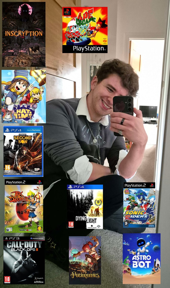 10 games to get to know me, in no particular order! 🪦 ⚡️