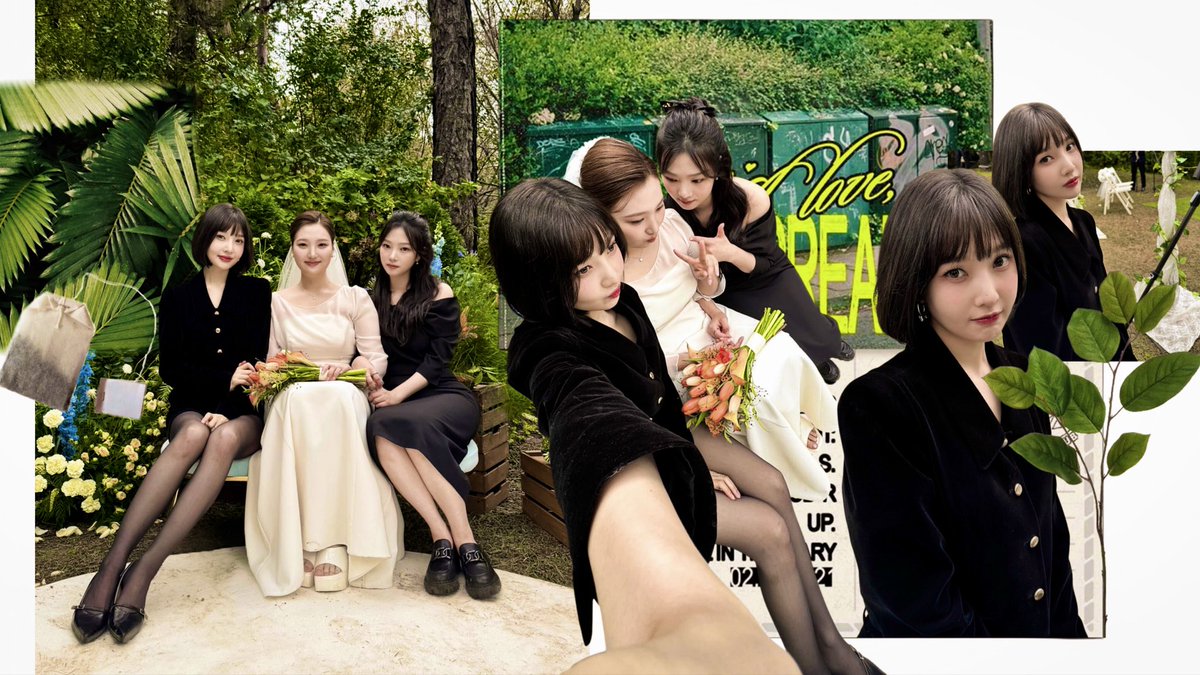 djoy's tweet image. 𖣠 어느 순간⠀---⠀이윽고⠀!!⠀Just out here looking like I belong in a fairytale, but with zero intention of behaving. Can we talk about how my sis’s bouquet is trying to be the star here? But really, this moment’s more about me and my chaos.. and, oh! of course, I’m serving.