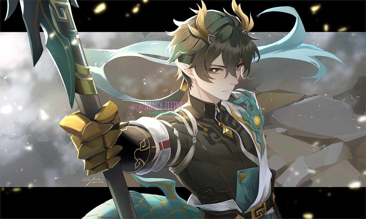 avedral's tweet image. Permansor Terrae 🐉

#HonkaiStarRail #hsrcreators #HSRFanart #DanHengPT