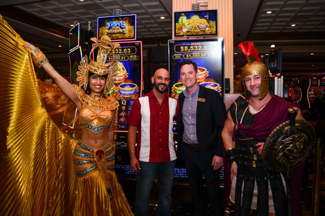 Today, we celebrate with <a href="/playAGS/">AGS</a>, the launch of two exclusive slot titles: Kingdom of Horus and Reign of Anubis. The new never-before-played games are now live across <a href="/Caesarsicasino/">Caesars Palace Online Casino</a>, Horseshoe Online Casino and <a href="/CaesarsSports/">Caesars Sportsbook</a> in New Jersey, Pennsylvania, Michigan, West Virginia