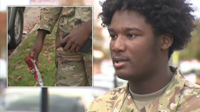 Phil_Lewis_'s tweet image. Baltimore high school student Taki Allen was swarmed by police after an artificial intelligence system apparently mistook his bag of Doritos for a gun theguardian.com/us-news/2025/o…