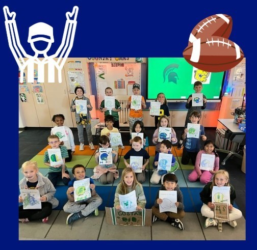 Our Lions were roaring with spirit today for the Michigan vs. Michigan State Spirit Day!