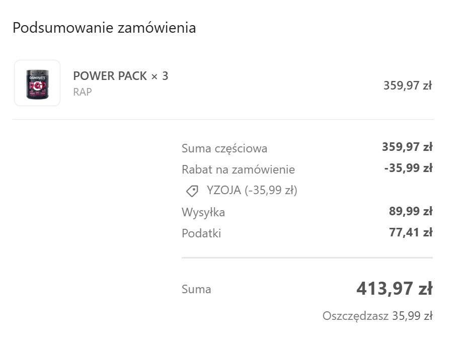 Ta wysyłka to ból, ale zapas do końca roku zrobiony.
<a href="/GaminatePl/">Gaminate Polska</a> 😘