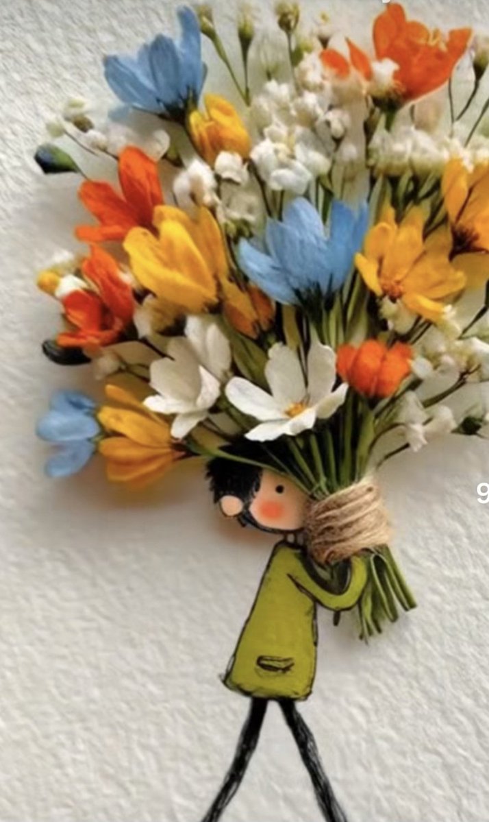 Size çiçek getiren nazik adamlarla    karşılaşın şanslı kadınlar💐
Sevginin tezahürüdür ⚘️🫠
İyi Akşamlar☺️🌺