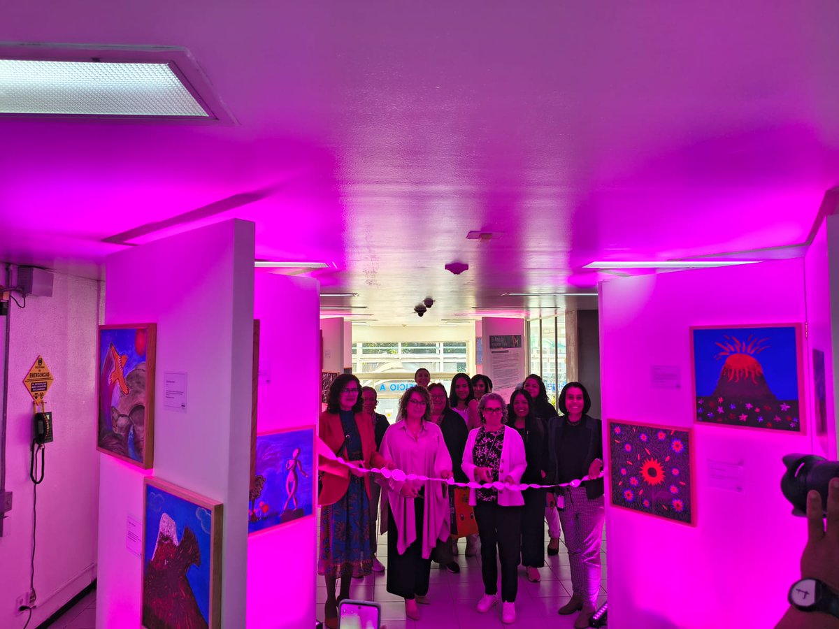 Inauguramos la segunda jornada sobre cáncer de mama en el <a href="/biomedicasunam/">Instituto de Investigaciones Biomédicas IIBO, UNAM</a>. Done también inauguramos juntos a varias de las artistas la exposición el arte de inspirar vida <a href="/FUCAMM/">FUCAM Cáncer de Mama</a> @MSDLatAm