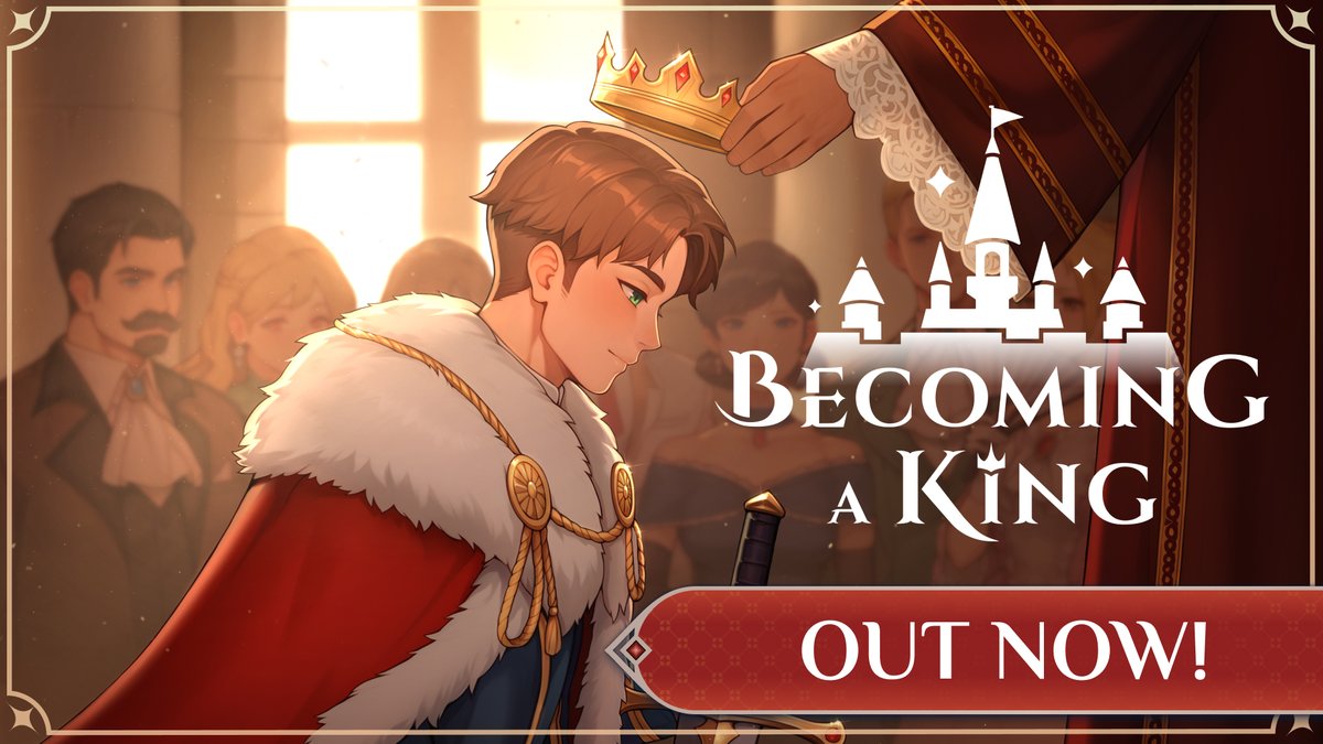 lustkingdomcom's tweet photo. New Top House publishing game is out!

The long-awaited hour is upon us. Becoming a King is live on Steam.
Now, it is your turn to take the first step toward the throne!👑

Begin your journey now: https://t.co/wrKv87W3YI https://t.co/5uz2DKSK7j