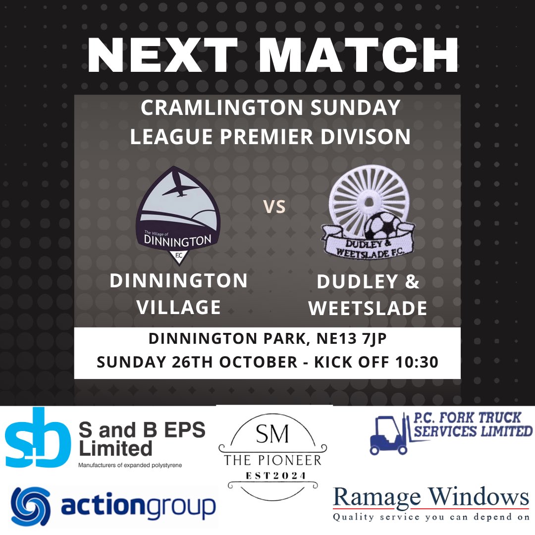 A big game at the bottom end of the table this weekend. Both teams looking for their 2nd league win of the season. Big performance required! 

All support greatly appreciated!