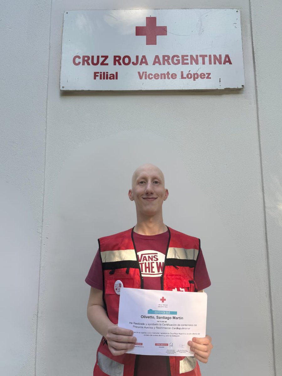 Cruz Roja Argentina Filial Vicente López tweet media