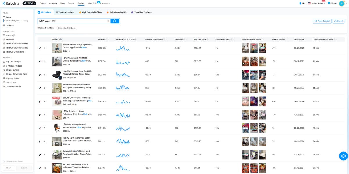 check out all these new chairs you can soon afford again