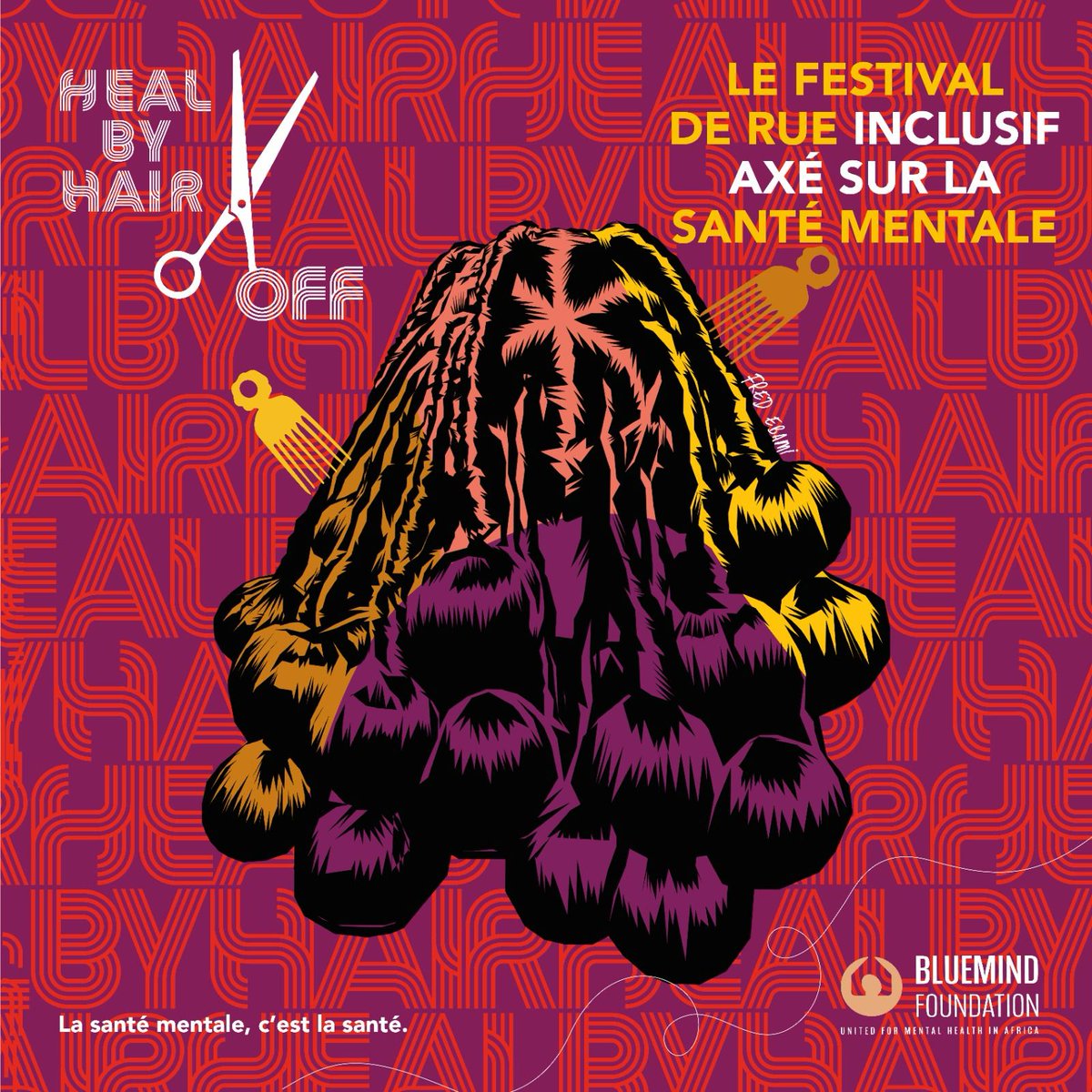 Marché ASSI GAMÉ, Lomé, #Togo. Défilé de #mode communautaire. Des "coiffeuses et créatrices locales valorisent les styles capillaires 
africains". Dans le cadre de #HealbyHair5. 

#programme <a href="/Bluemind_Fdn/">Bluemind Foundation</a> #sensibilisation #MentalHealth #Africa #CIV225 #Afrique 
<a href="/unstoppablemadp/">Marie-Alix de Putter®</a>