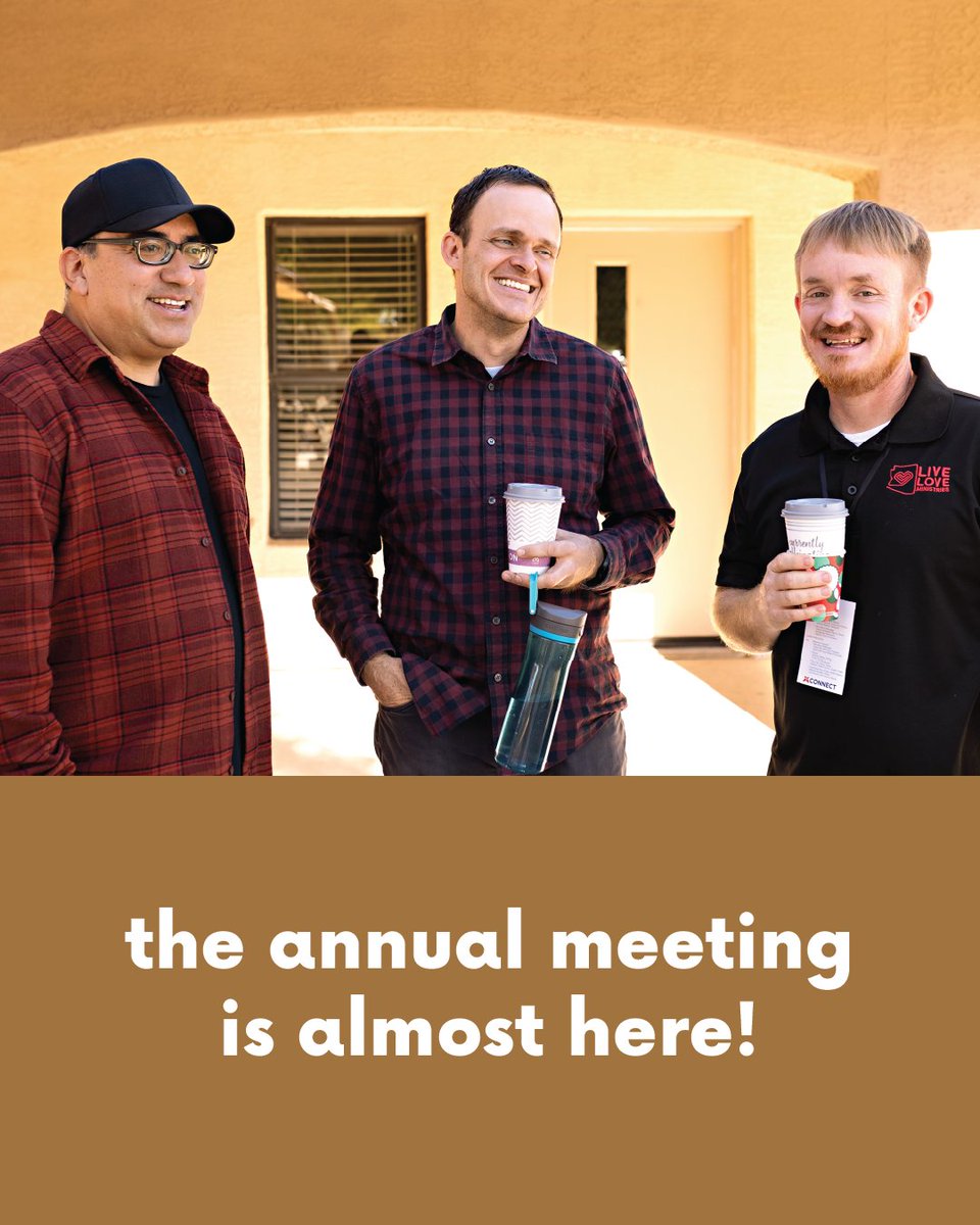 The annual meeting is just around the corner!

If you are a pastor please make sure to register by October 28th to receive your hat!

See you all on November 13th!