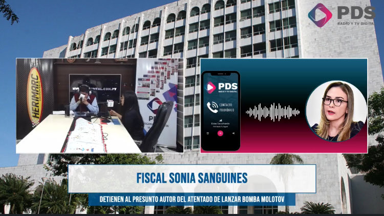 pds_radio's tweet image. ATENTADO CON BOMBA MOLOTOV 
☎️En comunicación con la Fiscal Sonia Sanguines.
#LEGALMENTE⚖️ con @Raulramirezpy y @LizAnaliaPy 
EN VIVO: 🔗pdsdigital.com.py/envivo
🟣Facebook LIVE: facebook.com/share/v/1D53PQ…