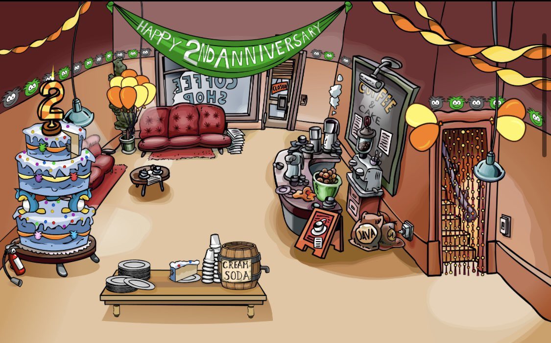 ThatPenguinGame's tweet image. 19 years ago today, the 1st..
18 years ago today, the 2nd..
17 years ago today, the 3rd..
16 years ago today, the 4th..

Anniversary Party started. Don't forget to pick up your Anniversary Hat.