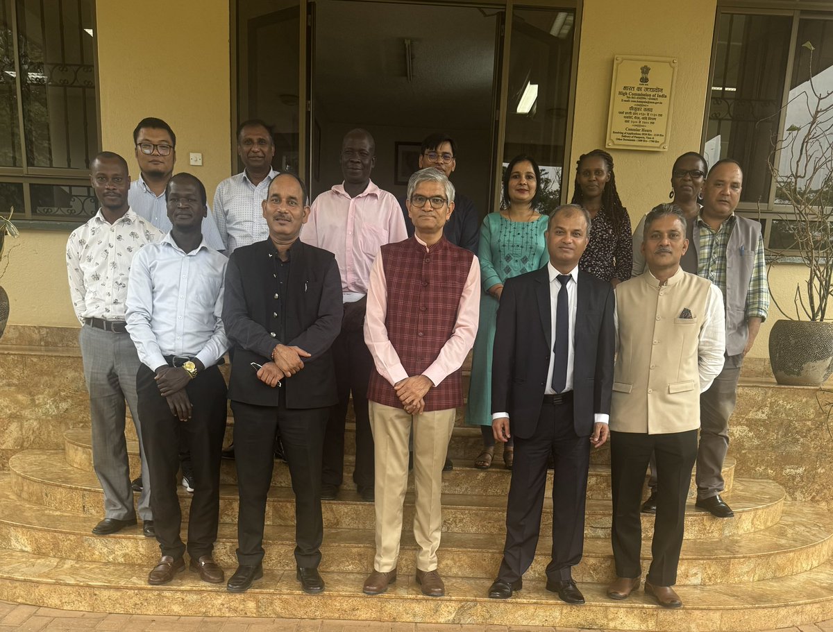 <a href="/IndiainUganda/">India in Uganda</a> bid a fond farewell to Shri Jitender Singh Negi, Second Secretary, on his transfer to Headquarters. We wish him every success in his future assignments.

We warmly welcome Shri Yogender Singh, SS, and Smt Chinu Khokher, JSA, to the Indian High Commission.