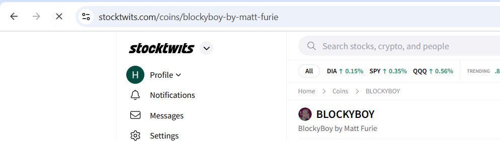 stocktwits.com/coins/blockybo…

Stocktwits listed ✅