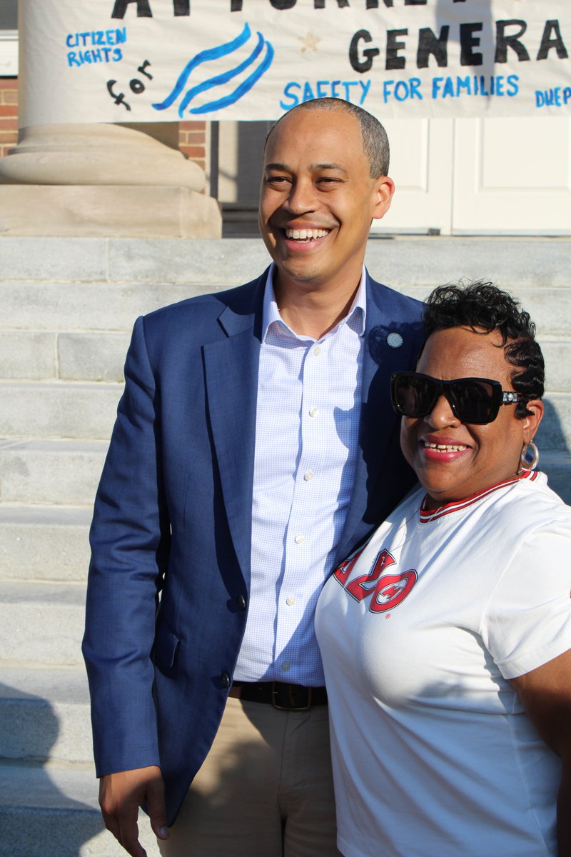 jonesjay's tweet image. This election is about returning the Attorney General’s office to what it should be: a watchdog for the people. 

As AG, my only client will be the people of Virginia.