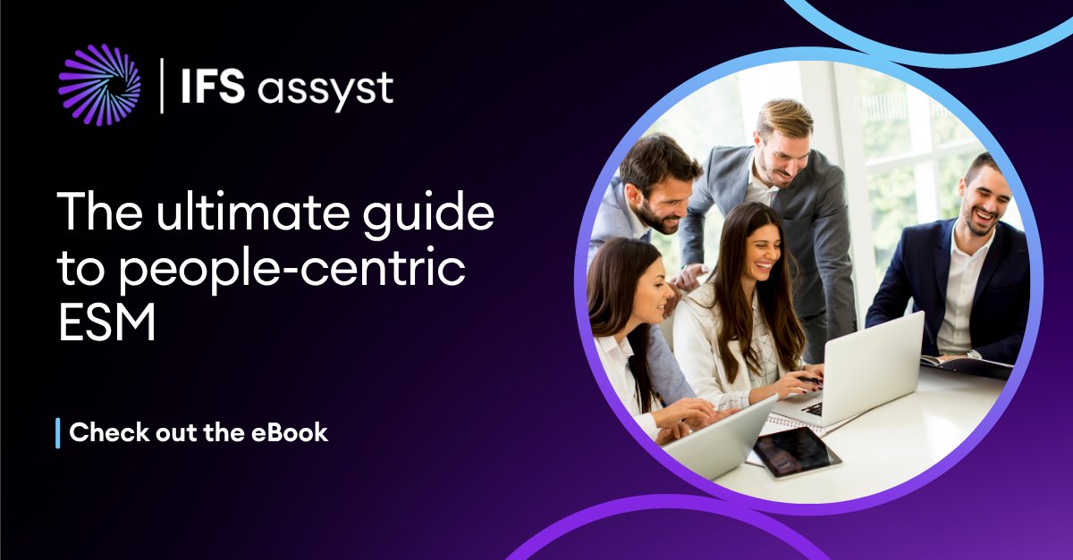 IFSassyst's tweet image. Acknowledging and addressing the requirements of end users, such as customers, employees, and partners, is crucial for delivering exceptional services. 

Explore the advantages of a user-centric #EnterpriseServiceManagement in this ebook: ifs.link/eWsiHt

#ESM