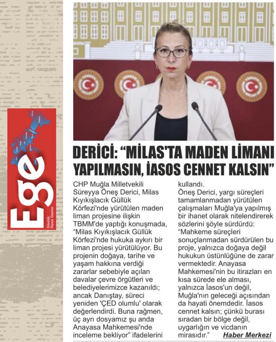 sureyyaoderici's tweet photo. Milas İasos’ta maden limanı istemiyoruz!

@MucepM @MilasBelediyesi 

#MadenLimanınaHayır #Milas #İasos #iasoscennetkalsın https://t.co/eCWEJ0zgh2