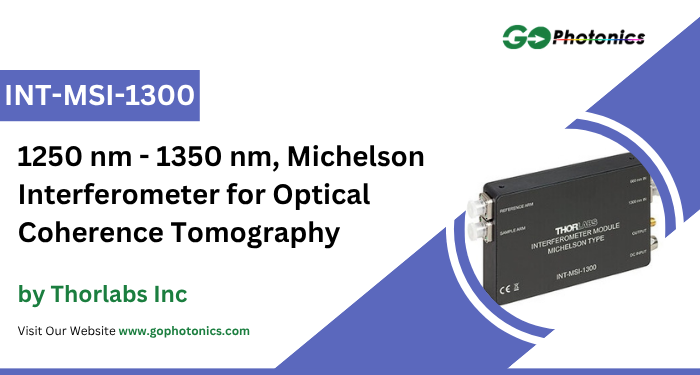 gophotonics's tweet image. The INT-MSI-1300 from Thorlabs Inc is a Michelson Interferometer that operates at a wavelength of 1250 nm - 1350 nm.

Click here to Download the Datasheet ow.ly/9NvN50Xhuav

#Thorlabs #Michelson #interferometer #InGaAs #PIN #Featured #Products #photonics #INDUSTRY #Insights