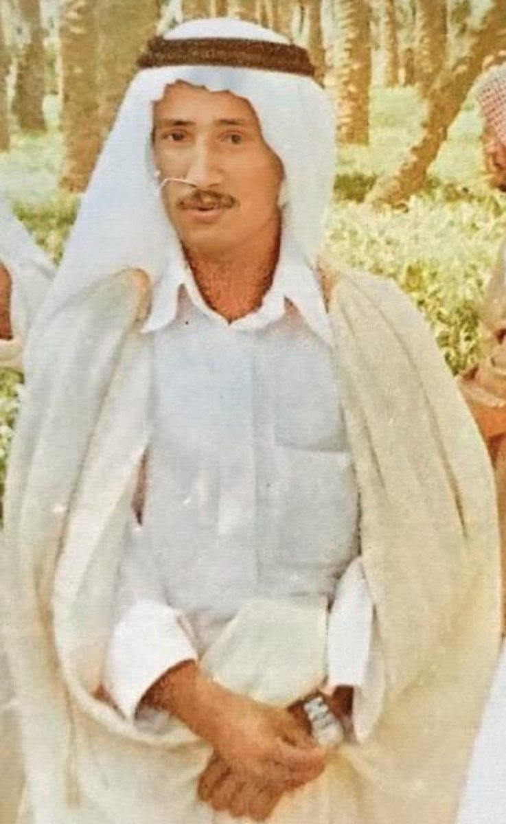AlmarzoukFamily's tweet image. محمد صالح الجري
ولد العمة/منيرة محمد المرزوق
رحمه الله واسكنه فسيح جناته
توفي بحادث انقلاب سيارته
1397/10/28 الموافق 1977
اللهم ارحم روحا رحلت ...
صاحب الابتسامة المشرقة
والروح الطاهرة
 رحلت ولم تكتفي قلوبنا من حبها اللهم أجعل الجنه داره وأجمعنا به في جنتك.
#محمد_صالح_الجري