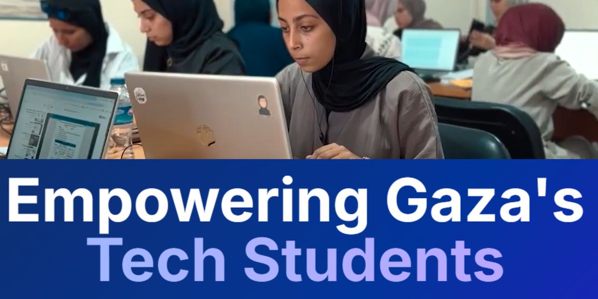 paulbiggar's tweet image. Coders: help mentor Gaza's CS students! Final year university students in Gaza are looking for mentorship in completing their undergraduate projects. Great opportunity to help students suffering under occupation.
Link in thread!