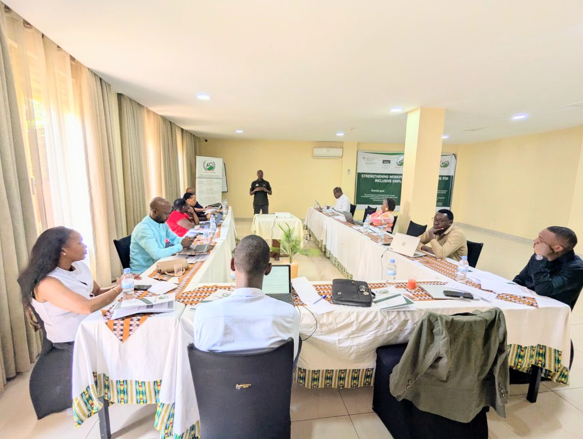 <a href="/AJijukirwa/">Ajprodho_Jijukirwa NGO</a> conducted the Quarterly Technical Working Committee (TWC) meeting, bringing together government institutions, private sectors, civil societies, and media to advance advocacy and strengthen inclusive workplace learning systems in Rwanda. #WPL2025 #TWC