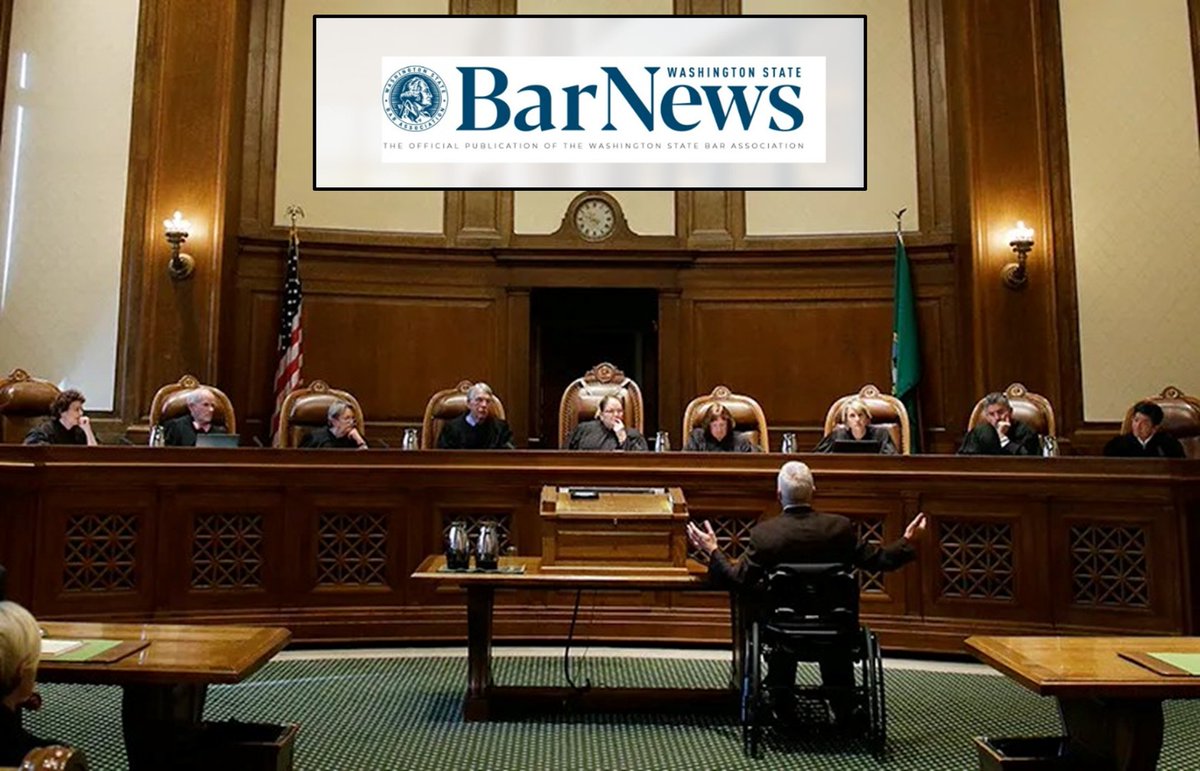 fostergarveylaw's tweet image. Tom Ahearne was featured in the October Washington State Bar News “Meet Your 2025–2026 Board of Governors” section. Elected in 2023, he serves in a DEI seat on the WSBA Board. Read his profile: bit.ly/4hsn0nM #WSBA #LegalLeadership