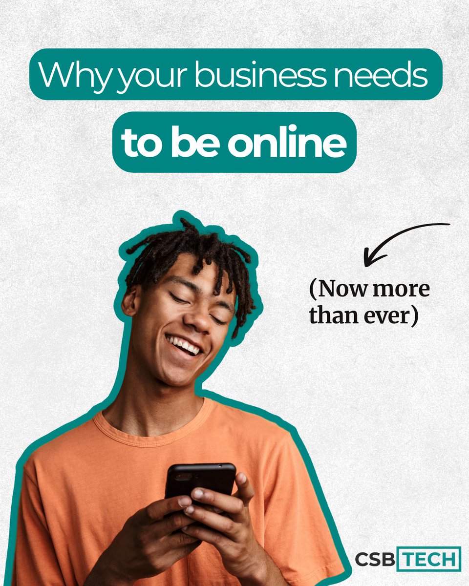 CSBTechEmporium's tweet image. If you’re not online, you’re i̶n̶v̶i̶s̶i̶b̶l̶e̶.̶

From credibility to 24/7 visibility, having a strong website is no longer optional—it’s essential.

👉 Swipe through to see why your business needs to be online and how CSB Tech can help.

#DigitalPresence #WebDesign #CSBTech
