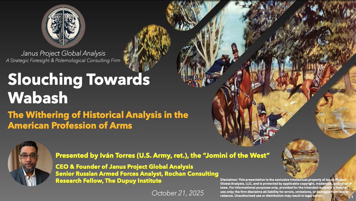 JominiW's tweet image. Excellent experience at the @dupuyinstitute 4th Historical Analysis Annual Conference. Numerous outstanding presentations by leaders and innovators in the fields of Historical Analysis and Operational Research. Many thanks to Chris Lawrence and his team for the opportunity to…